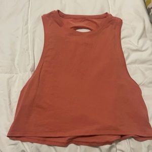 Lululemon orange tank top